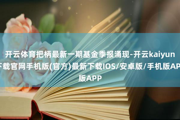 开云体育把柄最新一期基金季报涌现-开云kaiyun下载官网手机版(官方)最新下载IOS/安卓版/手机版APP