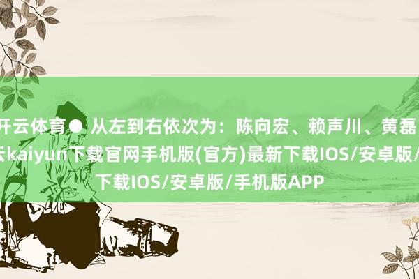 开云体育● 从左到右依次为：陈向宏、赖声川、黄磊、孟京辉-开云kaiyun下载官网手机版(官方)最新下载IOS/安卓版/手机版APP